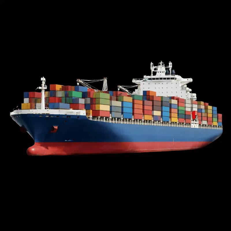 Navio de Contêineres com Carga Colorida PNG fundo transparente - Ship Contêineres Carga Colorful transparent background