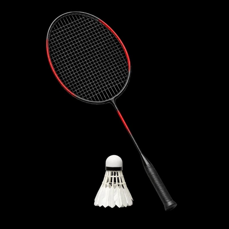 Raquete de Badminton e Peteca - Equipamento Esportivo PNG fundo transparente