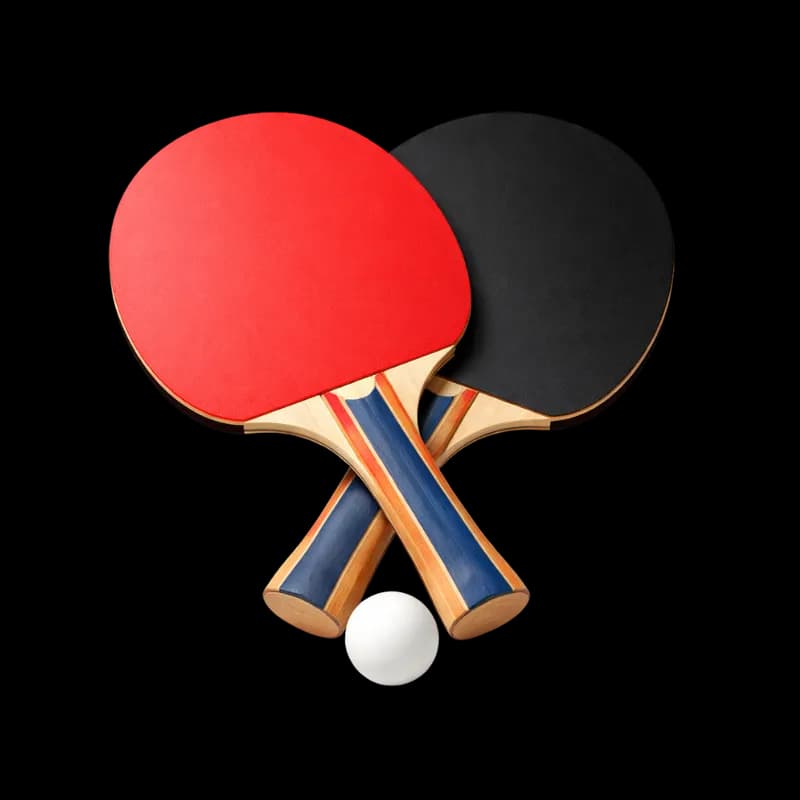 Raquetes de Tênis de Mesa e Bola PNG fundo transparente - Raquetes Tennis Table Bola transparent background PNG