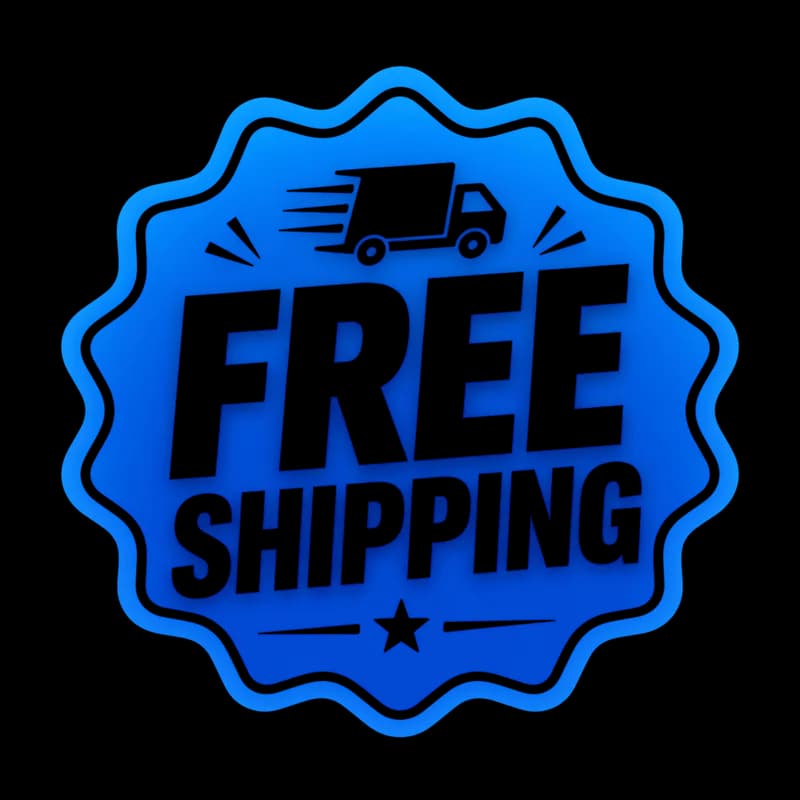 Selo Frete Grátis PNG fundo transparente com caminhão - Free Shipping PNG transparent background with truck