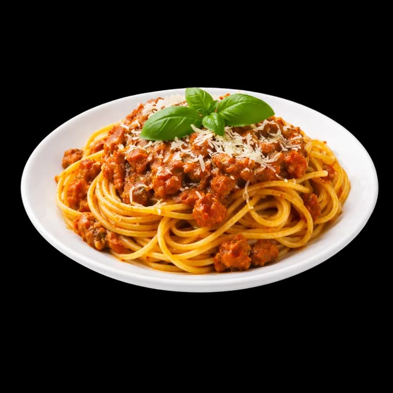 Spaghetti à Bolonhesa com Queijo e Manjericão PNG fundo transparente - Spaghetti À Bolonhesa Cheese Basil transparent ba