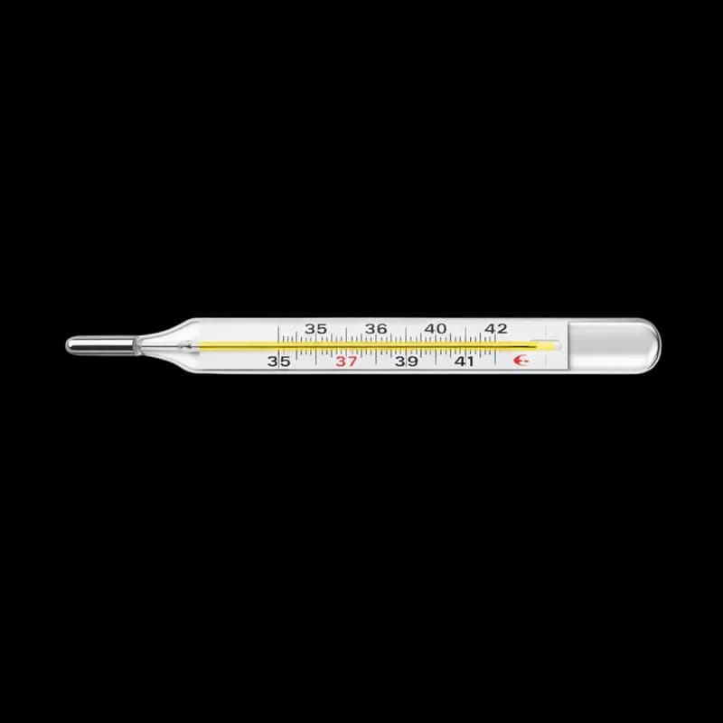 Termômetro Clínico de Mercúrio para Medir Temperatura PNG fundo transparente - Thermometer Clínico Mercúrio Medir Temper