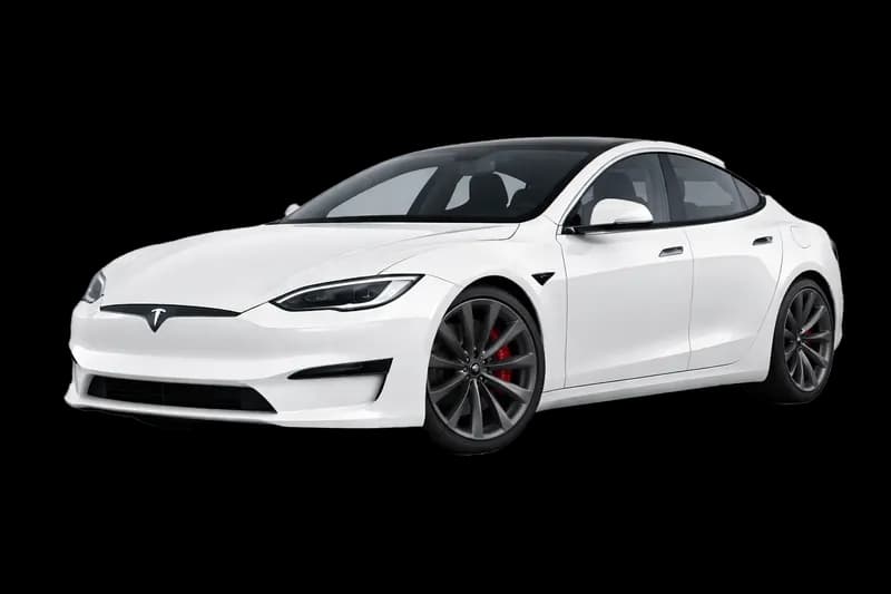 Tesla Model S Branco: Elegância Elétrica em Destaque PNG fundo transparente - Tesla Model S White Elegance Elétrica High