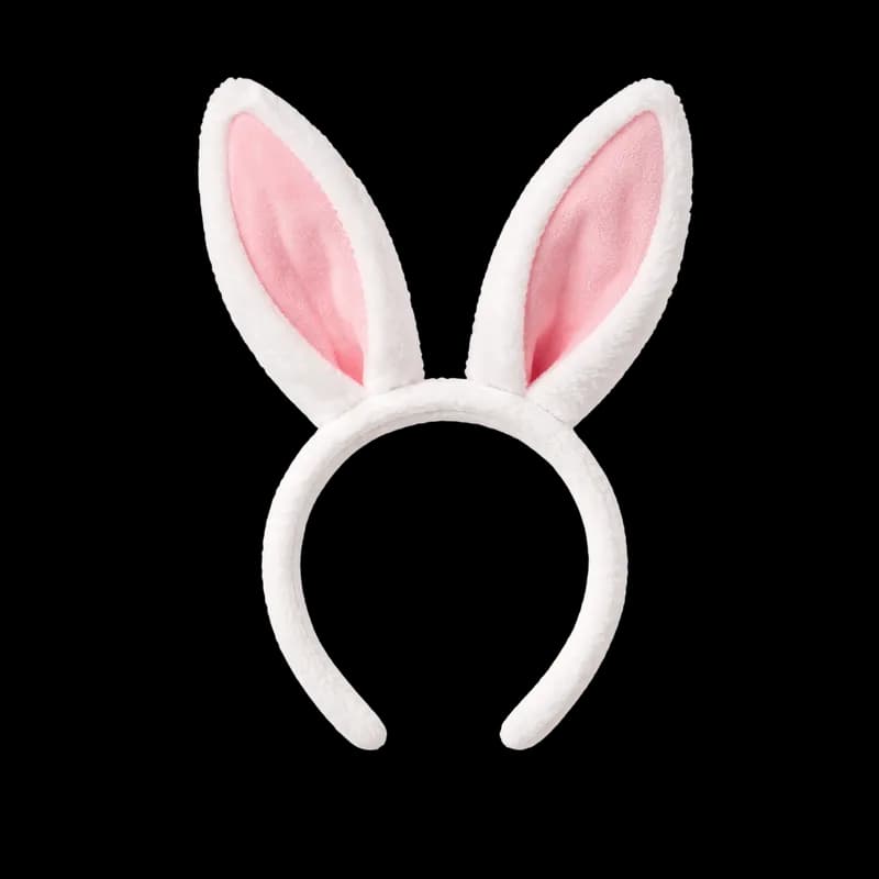 Tiara de Orelhas de Coelhinho PNG fundo transparente - Bunny Ears Headband transparent background PNG
