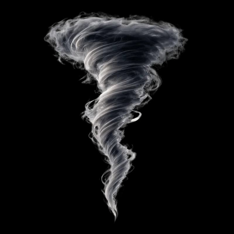 Tornado poderoso e ameaçador PNG fundo transparente - Tornado Poderoso Ameaçador transparent background PNG