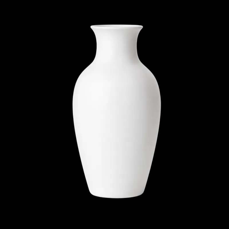 Vaso Branco Elegante e Moderno PNG fundo transparente - Vase White Elegant Modern transparent background PNG