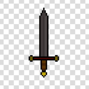 Espada pixelizada Png
