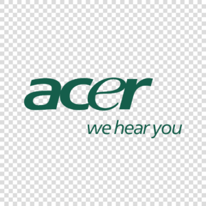 Logo Acer We hear you Png