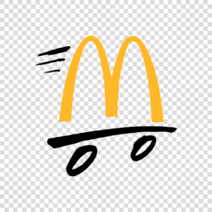 Logo Mc Donalds's Drive Thru Png