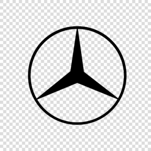 Logo Mercedes Benz Flat Png